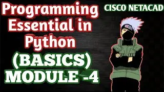 Python Module -4 (Basics) Cisco Netacad Answers || 100% || Free Python answers || Techie killer guru