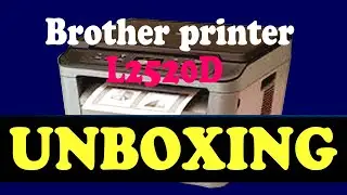 Brother printer L 2520d l Unboxing     Brother printer Unboxing l printer Unboxing l
