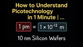 How to Understand Picotechnology in 1 Minute | Explained with 10nm Silicon Wafers