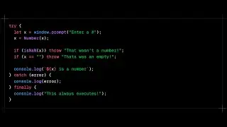 Error Handling in JavaScript - ep 031 