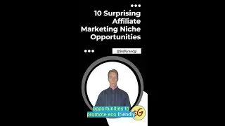 10 Surprising Affiliate Marketing Niche Opportunities