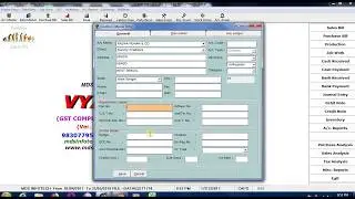 HOW TO CREATE,EDIT,DELETE MASTER ENTRY IN MDS Infotech's Vyapar Accounting Software PART-2
