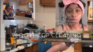 Vlog | Deep Cleaning | *Single Mom For A Day | ✨