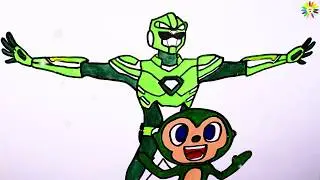 How to draw Minifors Jackie-draw and color