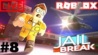 🔴 JAILBREAK: NEW JAILBREAK UPDATE!!! [ROBLOX LIVE] #8 Robux Giveaway!
