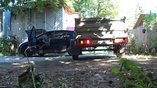Установка розетки фаркопа Toyota. Схема подключения. Прицеп на легковой автомобиль.