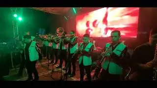 Banda Flor de Esquivel en Las fiestas De Santana Tepetitlan.(4)