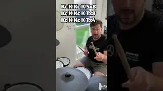 This simple drum fill sounds great! Learn it in 20 seconds 🤘