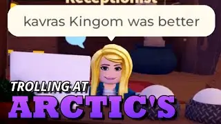 TROLLING AT ARCTIC'S TRAININGS | The Arctic's Kingdom Experience | ROBLOX