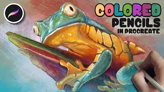 How to Paint with Realistic Colored Pencils in Procreate