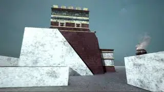 Juego de pelota de chichen Itza Recorrido 3D  (Unreal Engine 4)