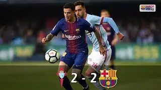 Celta Vigo 2-2 Barca (Apr 18)