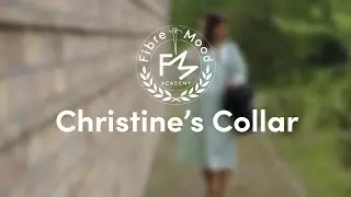 Learn to sew Christine's collar