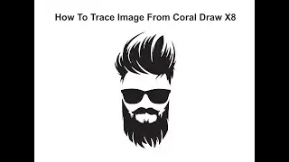 How to trace image in coreldraw X8