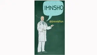 IMSHO - What does this stand for in English? 