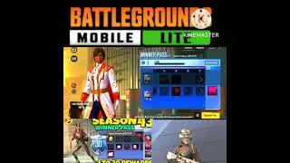 winner pass 43 nice PUBG MOBILE LITE 🥰