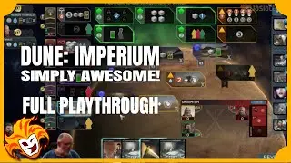 Full Playthrough of Solo Player in Dune: Imperium
