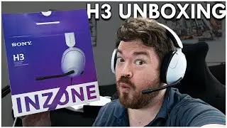 Unboxing the Sony Inzone H3 for PS5 and PC