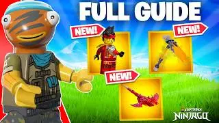 Ultimate NINJAGO Guide in LEGO Fortnite Odyssey! (Everything You NEED TO KNOW!)