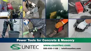 Power Tools for Concrete & Masonry – Mixers, Saws, Drills, Grinders & Surface Preparation