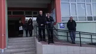 İnsan Hakları konulu şiir yarışmasında Bursa 1.'liğimin ardından okulumda yapılan ödül töreni