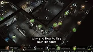 EFT Guide Chapter 2! The Hideout, and its MANY Perks!