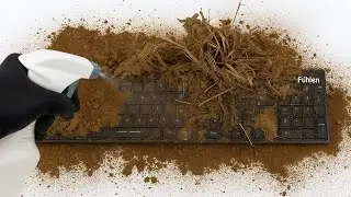 How To Clean The Dirtiest Fuhlen Keyboard, Cleaning Keyboard Keys | Change Cleaning ASMR