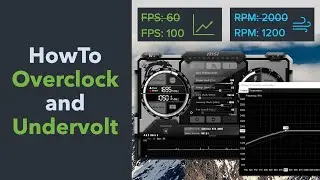 HowTo Overclock/Undervolt nVidia with MSI Afterburner