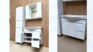 Тумба Марокко САНСЕРВІС в продажі у мережі Епіцентр Тумба 80см з шухлядами та поличками