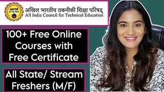 100+ FREE Online Courses with Free Certificates for Jobs | Anyone can Join 10th 12th Pass Graduates.