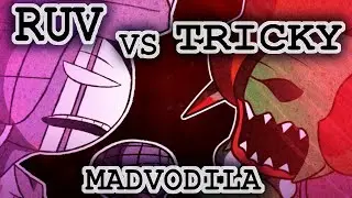 Friday Night Funkin mashup - Zavodila x Madness (Ruv VS Tricky)