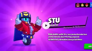 " STU " Destansı Yeni Karakter🔥20.000 Kupa🏆Brawl Stars❤️‍🔥