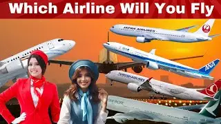 Top 10 Airlines in the world in 2024, Which Airline Will You Fly? | SKYWING | Top 10 Airlines
