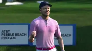 Pro-Am Pebble Beach Round 3 57 Coverage Full 18  (All Golf no Talk)