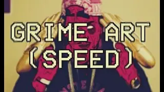 Grime Art (efeito zumbi) SpeedArt