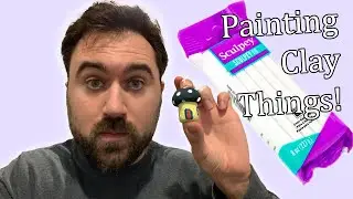 Painting Clay Things! : )