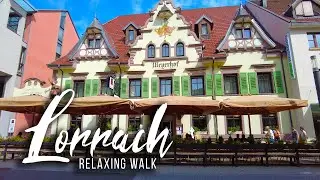 Walk Around Lorrach Historic Center and Residential Area | Germany