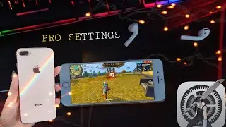 IPhone 8 Plus  ⚡️Settings ⚙️ MACRO + DPI + SENSI + HUD 🇧🇷 Free Fire 🔥