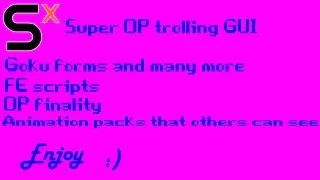 ROBLOX super OP trolling GUI