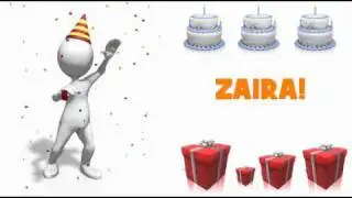 ¡FELIZ CUMPLEAÑOS ZAIRA!