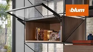 AVENTOS HKi | La ferrure intégrée pour porte relevable pivotante Blum
