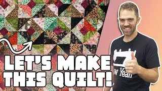 How to Make a Diamond Prism Quilt - Free Pattern!