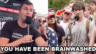 Charlie Kirk DISMANTLES Kamala Harris Supporter & Made Him “Give Up On Kamala” After Hearing THIS!