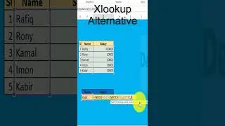 Xlookup alternative formula in excel #excel #spreadsheet #wps #index #match #tutorial