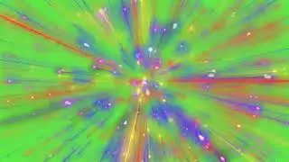 green screen  neon laser