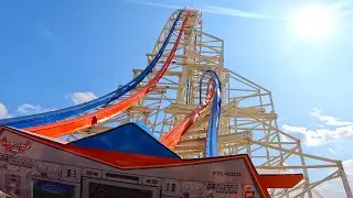 Eine der BESTEN Achterbahnen auf der Welt! ArieForce One | Fun Spot America Atlanta 🇺🇸 | Onride POV