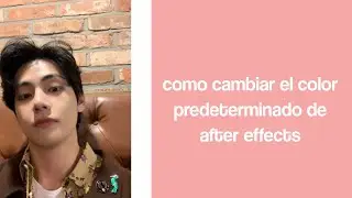 como cambiar el color de mi after effects | after effects tutorial
