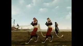 ArcheAge-Синхронный танец в порту
