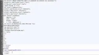 jQuery tutorial (animated login form PART2)