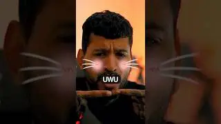 31 day poster challenge / day 6 / uwu / graphic design inspiration 